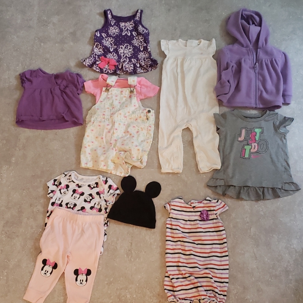 Baby Girl Clothing Lot